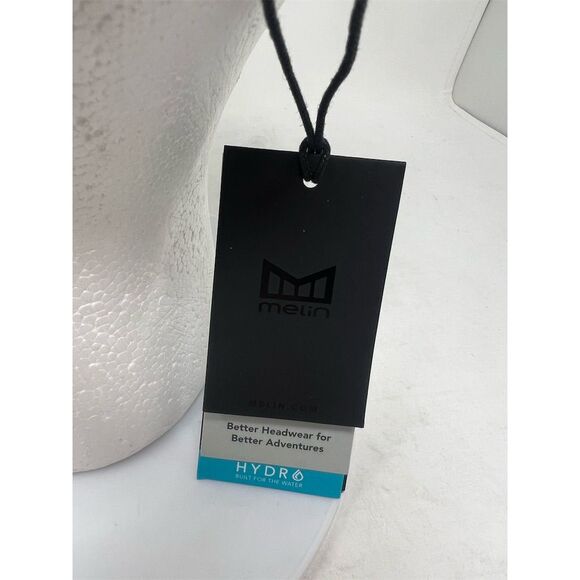 Melin Hydro Odyssey Snapback Hat Black Unisex Water-Resistant Casual Cap - Picture 3 of 14